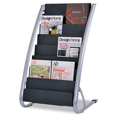 Alba™ Literature Floor Display Rack