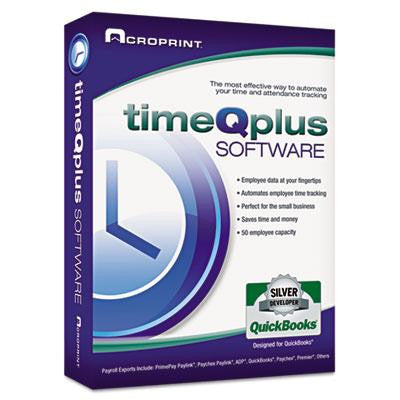 Acroprint® timeQplus Network Software