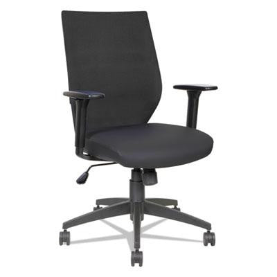 Alera® EB-T Series Synchro Mid-Back Flip-Arm Chair
