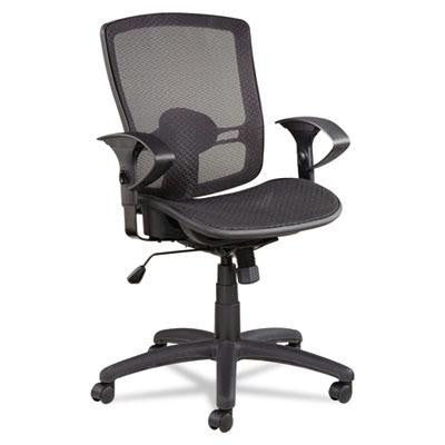 Alera® Etros Series Suspension Mesh Mid-Back Synchro Tilt Chair