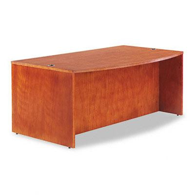 Alera® Verona Veneer Series Bow Front Desk Shell