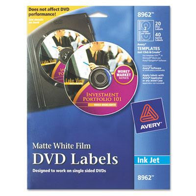 Avery® Inkjet DVD Labels