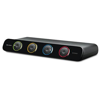 Belkin® SOHO Four-Port Desktop KVM Switch