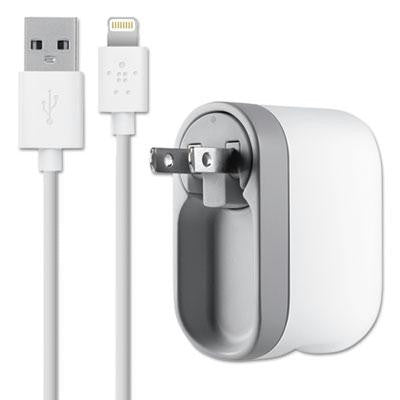Belkin® 2.1 Amp Swivel Charger with Lightning™ Cable