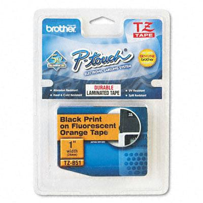 Brother P-Touch® TZe Series Standard Adhesive Laminated Labeling Tape