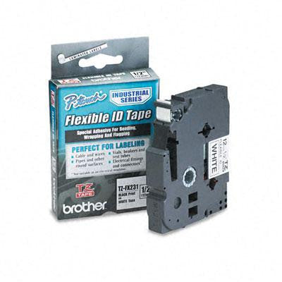 Brother P-Touch® TZe Flexible ID Laminated Labeling Tape