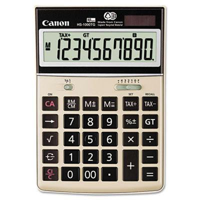 Canon® HS-1000TG One-Color 10-Digit Desktop Calculator