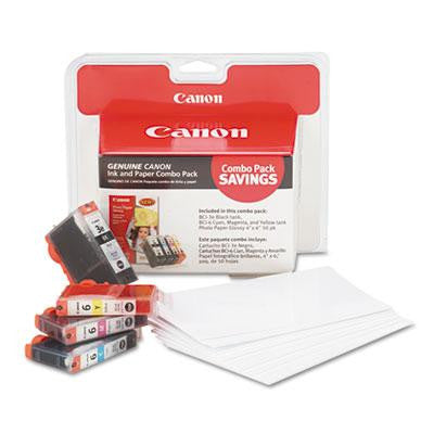 Canon® 4479A292 Ink Tank and Photo Paper Combo Pack