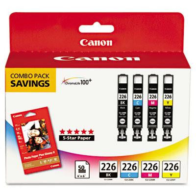 Canon® 4546B007AA Ink & Paper Combination