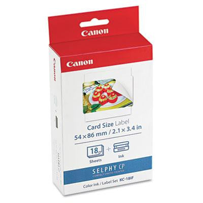 Canon® 7741A001 Ink & Label Set