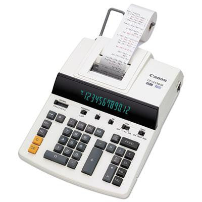 Canon® CP1213DIII 12-Digit Heavy-Duty Commercial Desktop Printing Calculator