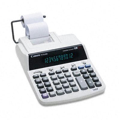 Canon® P170DH 12-Digit Printing Calculator