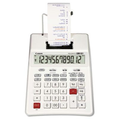 Canon® P23-DHV-G 12-Digit Palm Printing Calculator
