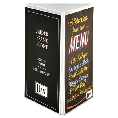 DAX® Three-Sided Sign-Photo Holder