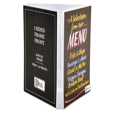 DAX® Three-Sided Sign-Photo Holder