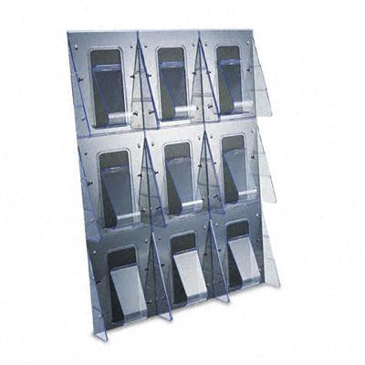 deflecto® Stand Tall® Multi-Pocket Wall-Mount Literature Systems