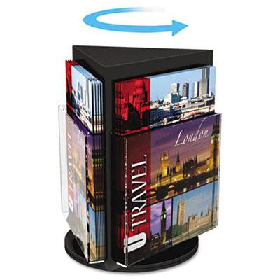 deflecto® Countertop Revolving Literature Racks