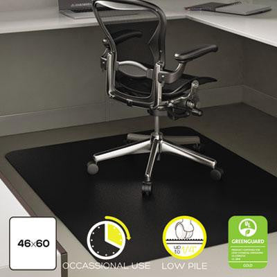 deflecto® EconoMat® Occasional Use Chair Mat for Commercial Low Pile Carpeting
