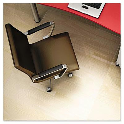 deflecto® Clear Polycarbonate All Day Use Chair Mat