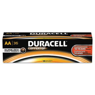 Duracell® CopperTop® Alkaline Batteries with Duralock Power Preserve™ Technology