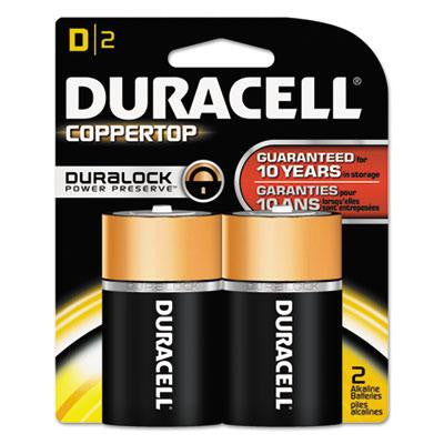 Duracell® CopperTop® Alkaline Batteries with Duralock Power Preserve™ Technology
