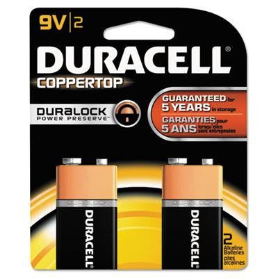 Duracell® CopperTop® Alkaline Batteries with Duralock Power Preserve™ Technology