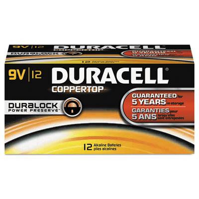 Duracell® CopperTop® Alkaline Batteries with Duralock Power Preserve™ Technology