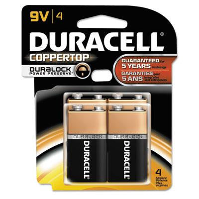 Duracell® CopperTop® Alkaline Batteries with Duralock Power Preserve™ Technology