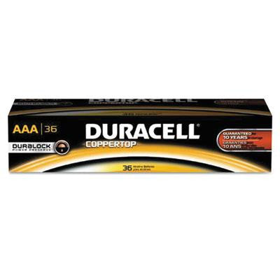 Duracell® CopperTop® Alkaline Batteries with Duralock Power Preserve™ Technology