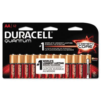 Duracell® Quantum Alkaline Batteries with Duralock Power Preserve™ Technology