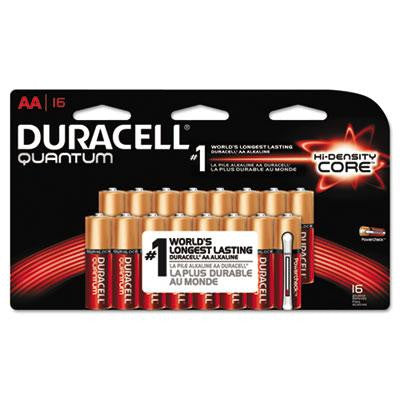 Duracell® Quantum Alkaline Batteries with Duralock Power Preserve™ Technology