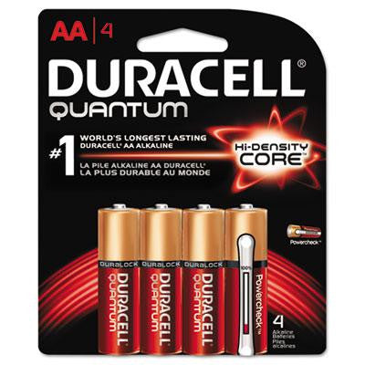 Duracell® Quantum Alkaline Batteries with Duralock Power Preserve™ Technology