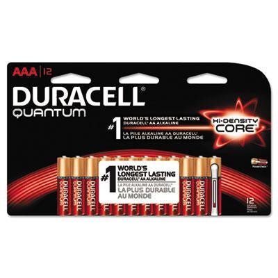 Duracell® Quantum Alkaline Batteries with Duralock Power Preserve™ Technology
