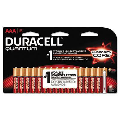 Duracell® Quantum Alkaline Batteries with Duralock Power Preserve™ Technology