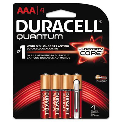 Duracell® Quantum Alkaline Batteries with Duralock Power Preserve™ Technology