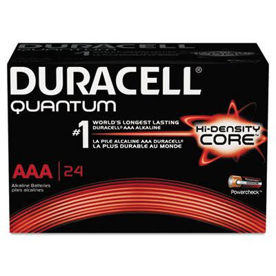 Duracell® Quantum Alkaline Batteries with Duralock Power Preserve™ Technology