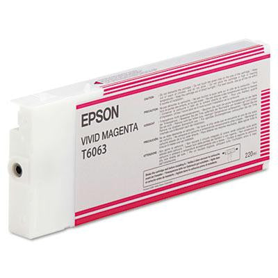 Epson® T606100, T606200, T606300, T606400, T606500, T606600, T606700, T606900 (60) Ink Cart High Cap