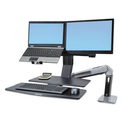 Ergotron® WorkFit-A Sit-Stand Workstation with Worksurface+