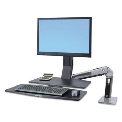 Ergotron® WorkFit-A Sit-Stand Workstation with Worksurface+