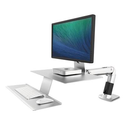 Ergotron® WorkFit-A Sit-Stand Workstation with Suspended Keyboard