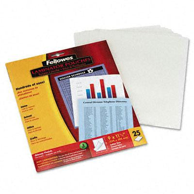 Fellowes® ImageLast™ Laminating Pouches with UV Protection