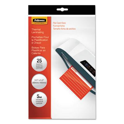Fellowes® Laminating Pouches