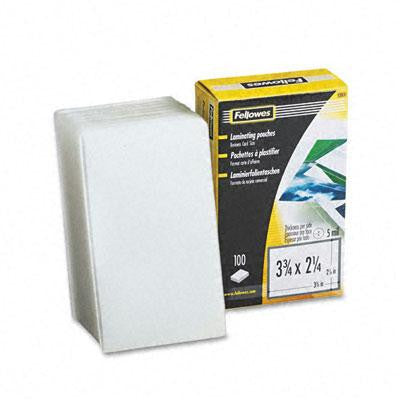Fellowes® Laminating Pouches