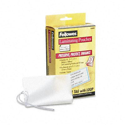 Fellowes® Laminating Pouches