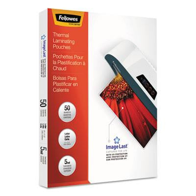 Fellowes® ImageLast™ Laminating Pouches with UV Protection