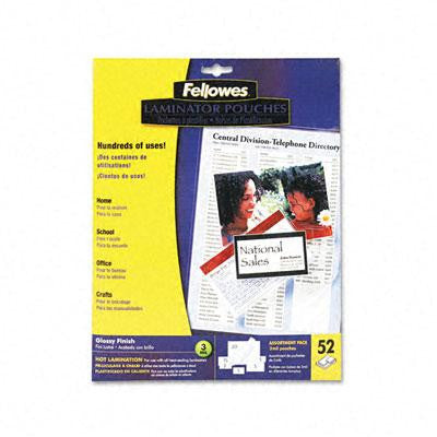 Fellowes® Laminating Pouches