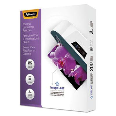 Fellowes® ImageLast™ Laminating Pouches with UV Protection