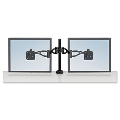 Fellowes® Professional Series Depth Adjustable Dual Monitor Arm