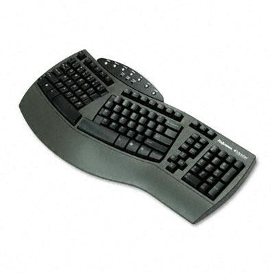 Fellowes® Microban® Split Design Keyboard
