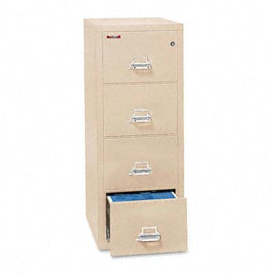 FireKing® Four-Drawer Insulated Vertical File
